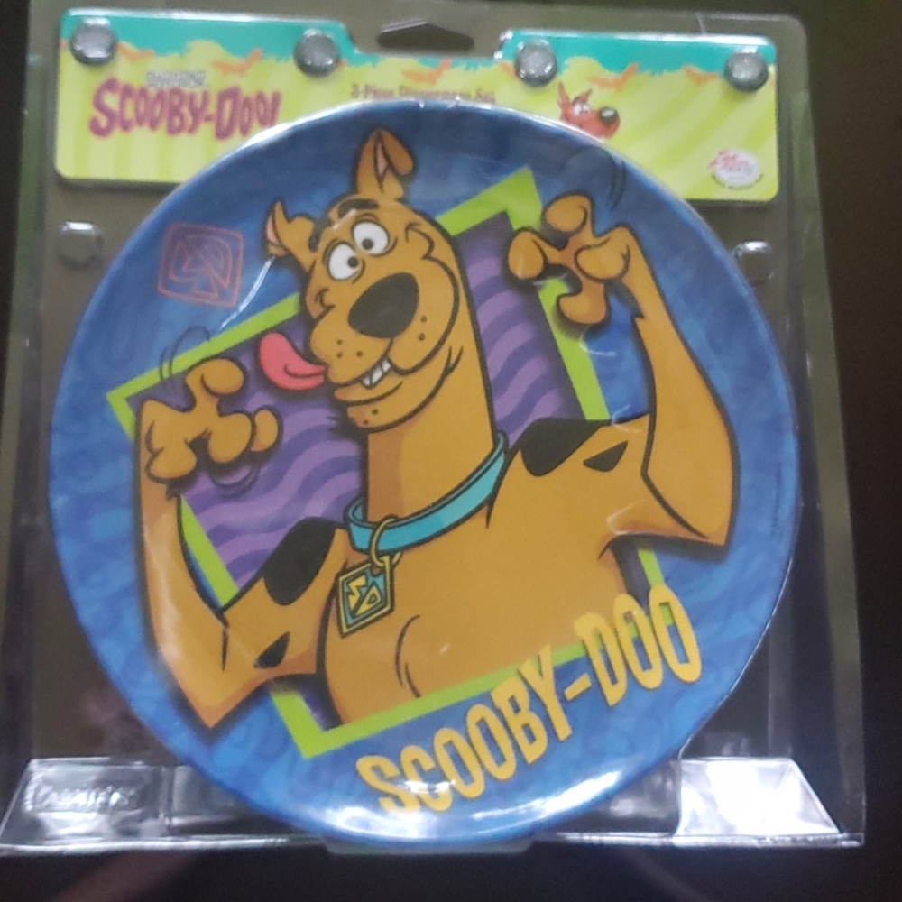 Scooby-Doo 3 piece dinnerware set
